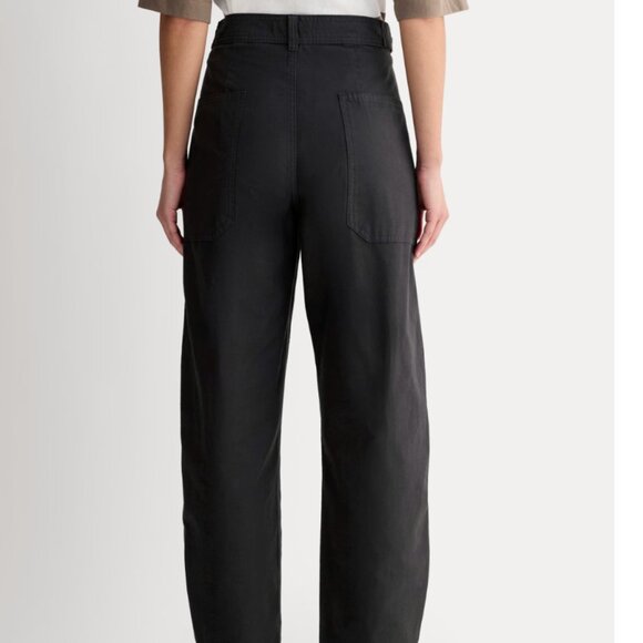 Everlane Fatigue Barrel Pant | Black | Size 4 | NWT - Picture 2 of 6